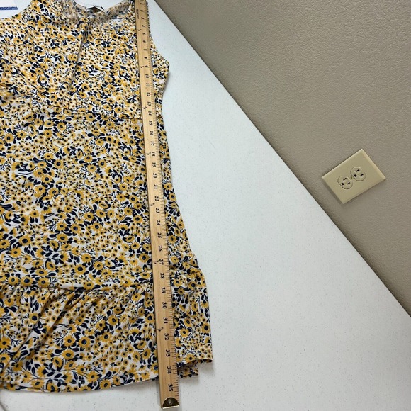 GILLI Women's Floral Print Fit & Flare Sundress Sleeveless Multicolor Size Small - Picture 10 of 11